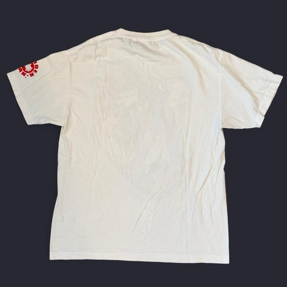 Vintage Spiderman 2002 Marvel Mad Engine T-Shirt Men's Large Short Sleeve Y2K - Picture 2 of 6